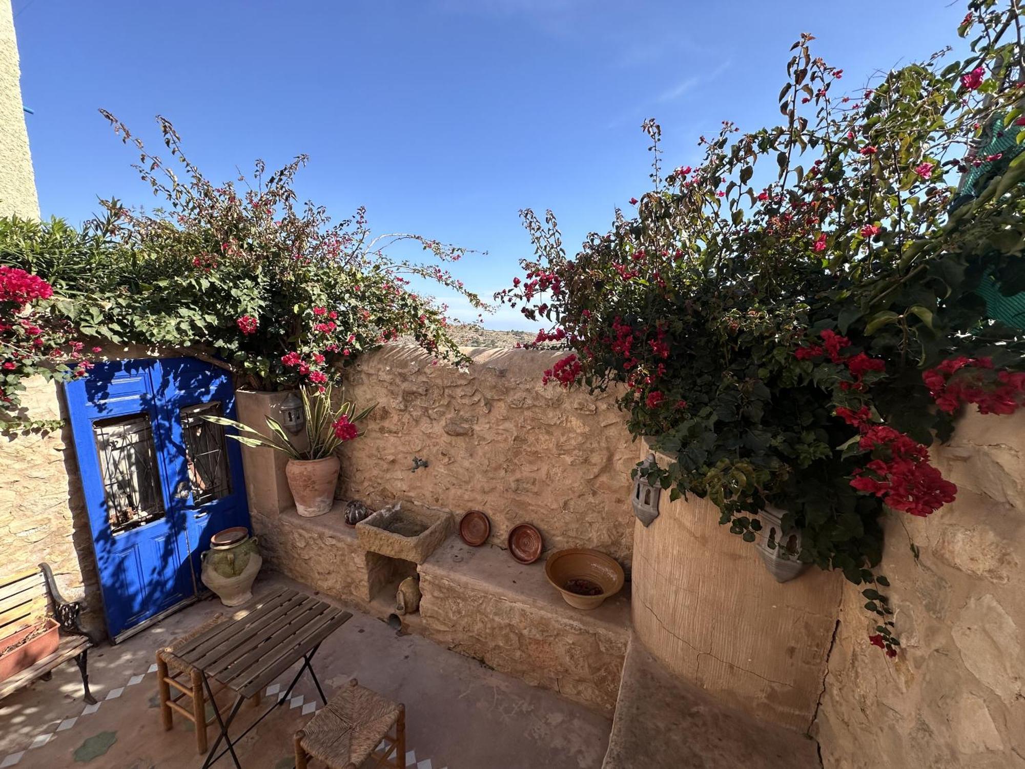 Casa Con Vistas Al Mar Y Patio De Buganvillas Aigues المظهر الخارجي الصورة