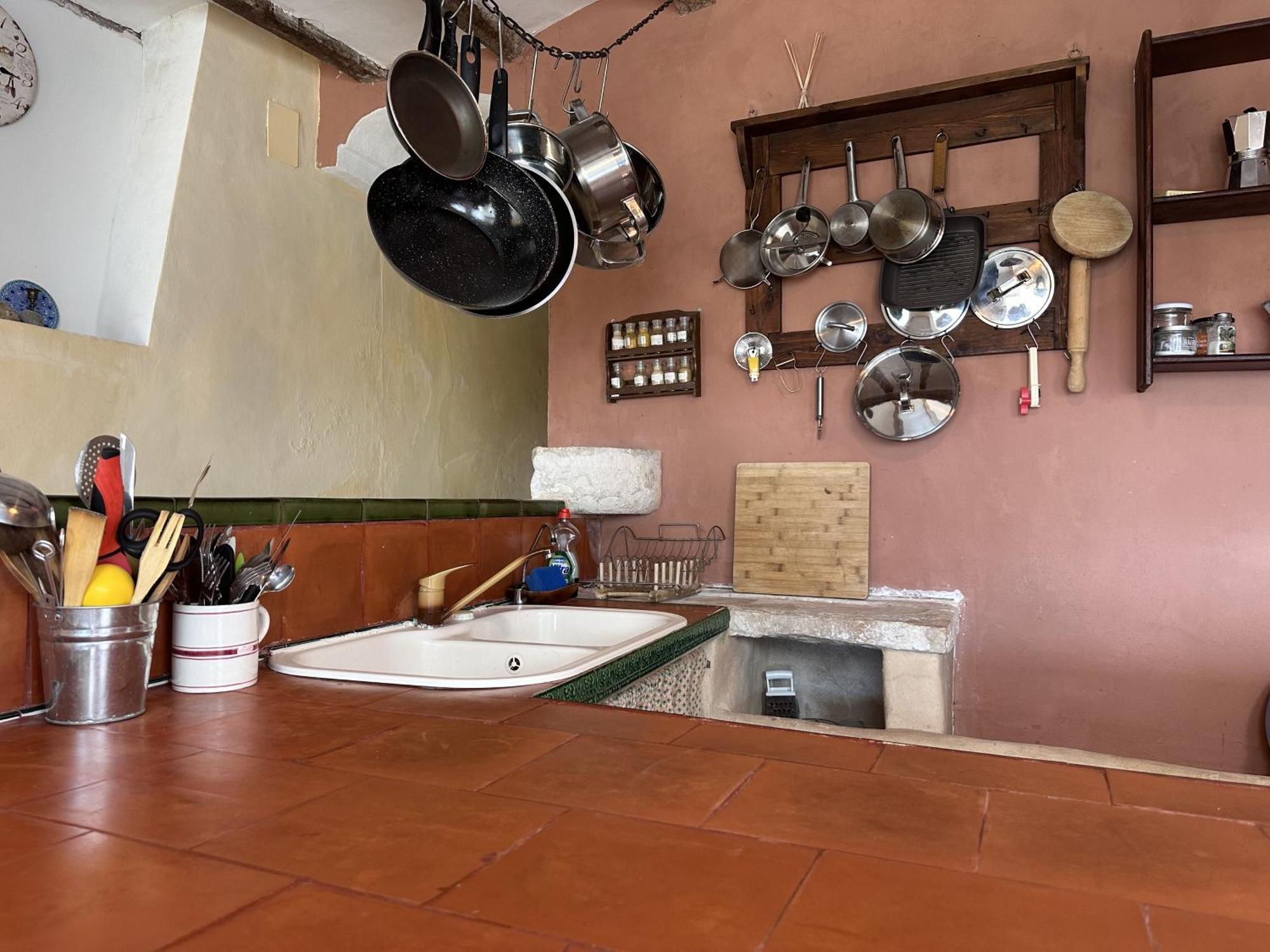 Casa Con Vistas Al Mar Y Patio De Buganvillas Aigues المظهر الخارجي الصورة